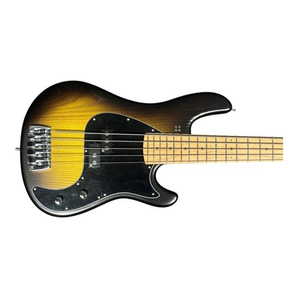 Sandberg VS-5 MEDIUM Scale (32.5"), Tobacco Burst / Maple 5 String Medium Scale Bass At Bass Central