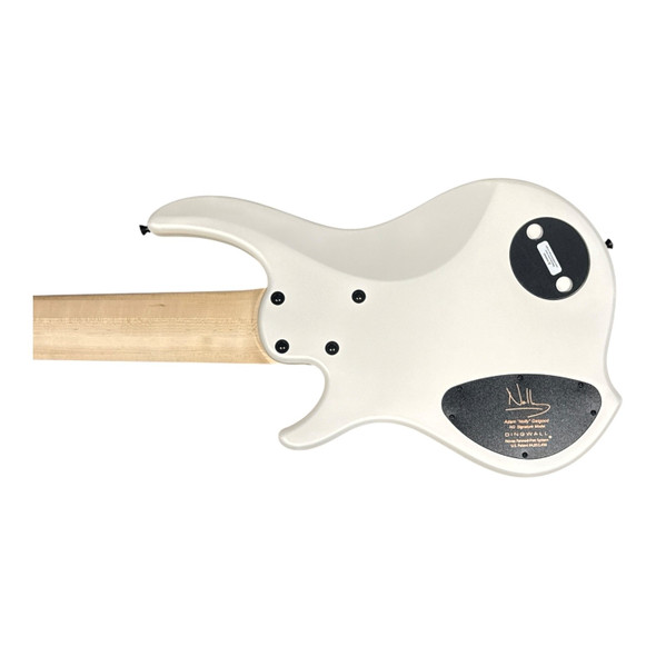 Dingwall NG-3 (6), Ducati White / Maple  6 String Bass At Bass Central