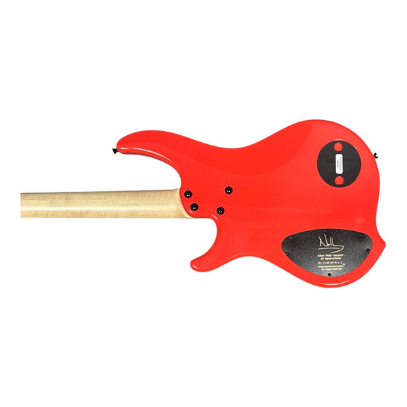 Dingwall NG-3 (5), Fiesta Red / Maple  B-STOCK (Cannot Find Flaw) 4 String Bass At Bass Central