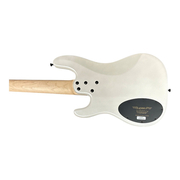 Dingwall SP1 (5) Ducati White Matte / Rosewood/GLOSS 5 String Bass At Bass Central