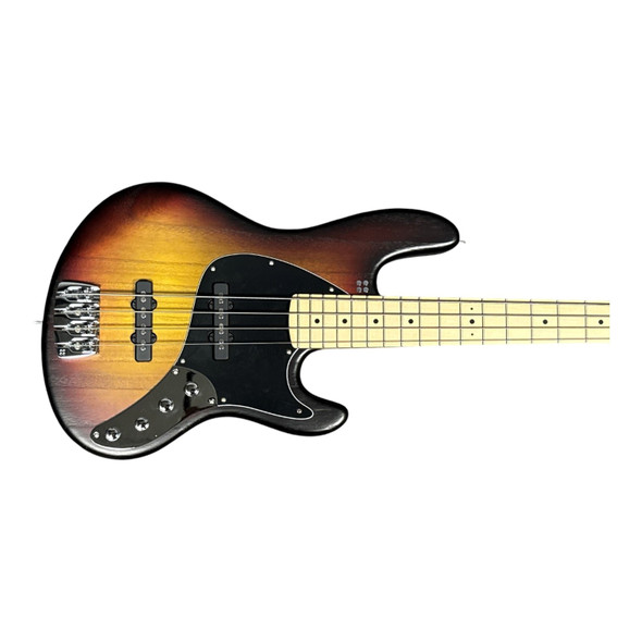 Sandberg California TT-4 SuperLight, 3-Tone Sunburst with Maple, 4 String Bass At Bass Central
