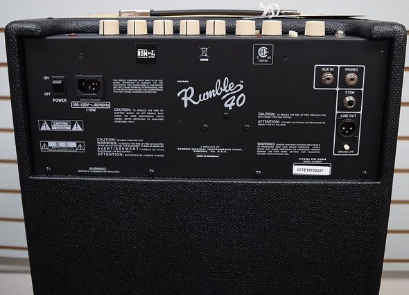 Fender Rumble 40 Bass Combo Amp