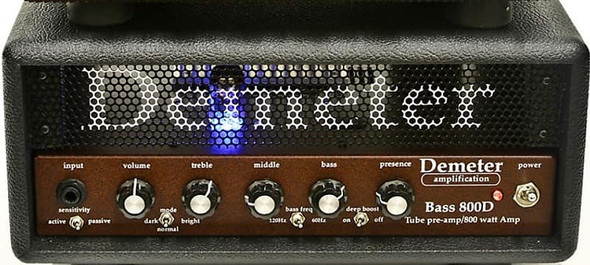 Demeter VTB-400D Amp In RARE Blonde Tolex-Covered Wood Case *IN STOCK*