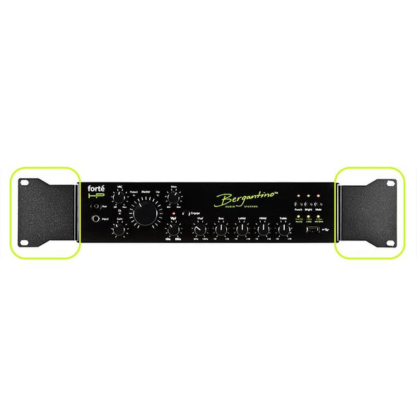 Bergantino Rack Ears for Forte HP Amp At Bass Central