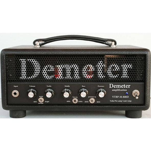 Demeter VTBP-M-800D Bass Amp, Hand Wired (USA) with All Tube Preamp At Bass Central