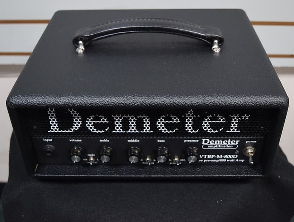 Demeter VTBP-MJ-800D Bass Amp, Hand Wired, All Tube Preamp / Jensen Transformer At Bass Central