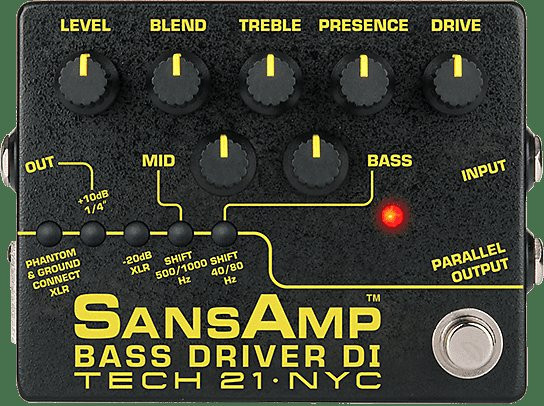 Tech 21 SansAmp Bass Driver DI (V2) *On Order, ETA Aug. 2026