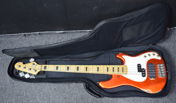 Sandberg California VM-5, Hardcore Aged Orange Metallic  5 String Bass At Bass Central