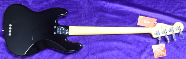 Fender American Pro II Jazz Bass (4 String), Black with Rosewood 4 String bass At Bass Central