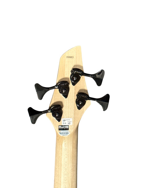Dingwall Combustion 4-String (3 Pickup), Blackburst / Maple 4 String Bass At Bass Central