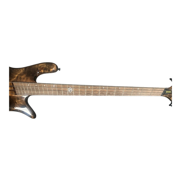 Spector NS Dimension 4-String, Super Faded Black Gloss 4 String Bass At Bass Central