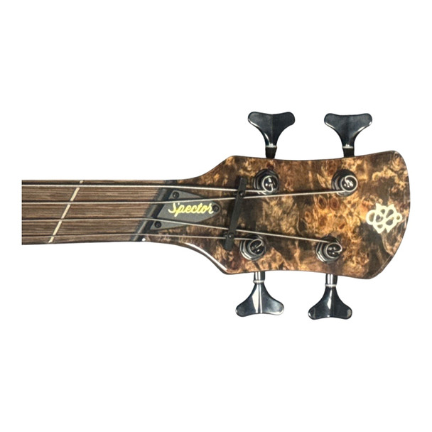 Spector NS Dimension 4-String, Super Faded Black Gloss Over Poplar
