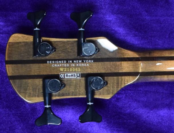 Spector NS Dimension Super Faded Black Gloss 4 String Bass At Bass Central