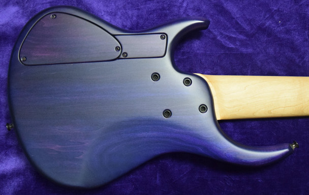 MTD 635 USA Nebula Burst Myrtle Burl 6 String Bass At Bass Central
