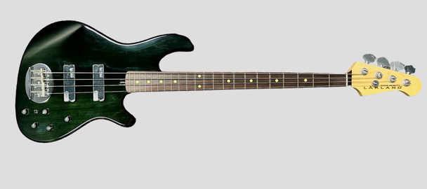 Lakland Skyline 44-OS, Trans Black 4 String Bass At Bass Central