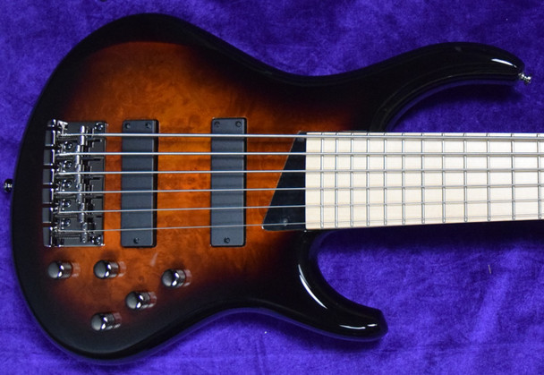 MTD Kingston Z-6, Tobacco Burst 6 String Bass At Bass Central
