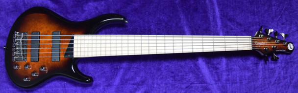 MTD Kingston Z-6, Tobacco Burst 6 String Bass At Bass Central
