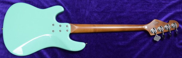 Sandberg Cal. Vs (Lionel) Short Scale Bass, Surf Green 4 String Bass At Bass Central