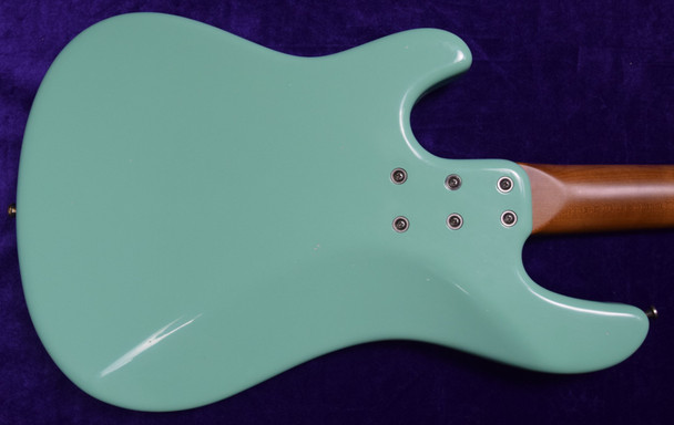 Sandberg Cal. Vs (Lionel) Short Scale Bass, Surf Green 4 String Bass At Bass Central