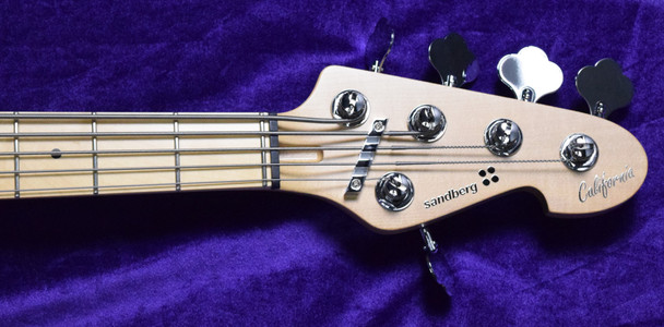Sandberg California TM-5 SuperLight, Matte Green Burst 5 String Bass At Bass Central