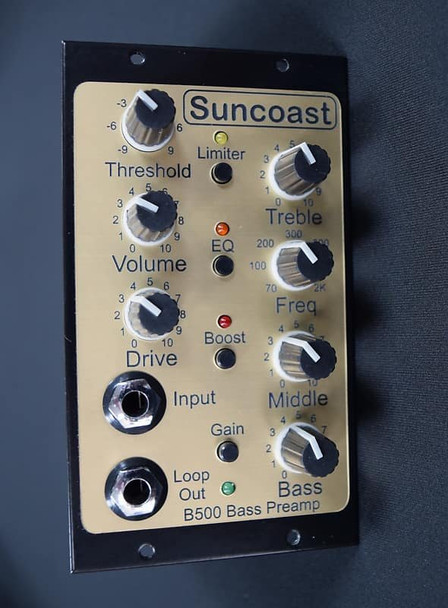 Suncoast B-500 Series Bass Preamp Module At Bass Central