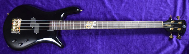 Spector Euro 4LX Ian Hill 50th Ann., Black Gloss  4 String Bass At Bass Central