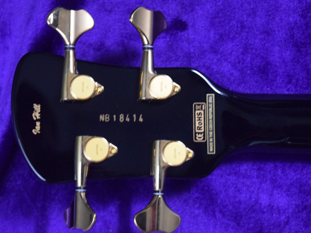 Spector Euro 4LX Ian Hill 50th Ann., Black Gloss  4 String Bass At Bass Central