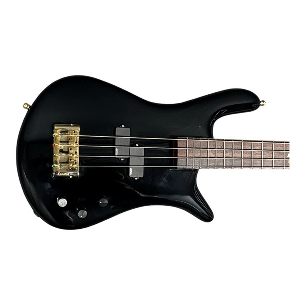Spector Euro 4LX Ian Hill 50th Ann., Black Gloss / Rosewood 4 String Bass At Bass Central