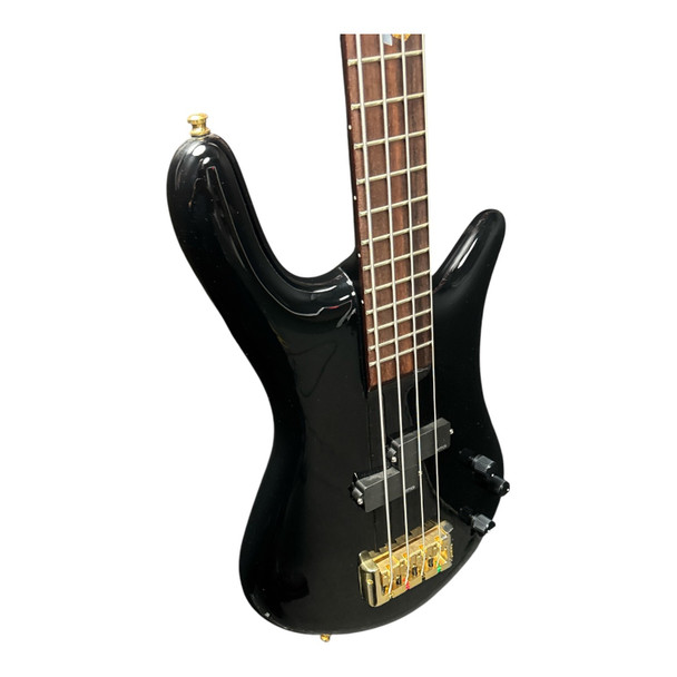 Spector Euro 4LX Ian Hill 50th Ann., Black Gloss / Rosewood 4 String Bass At Bass Central