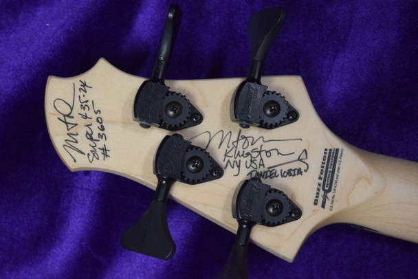 USA MTD Super 4, Trans Black 4 String Bass At Bass Central