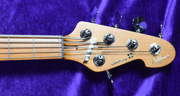Sandberg Cal. TM-5 SuperLight, Tobacco Sunburst 5 String Bass At Bass Central