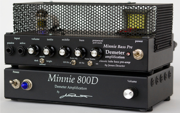Demeter Minnie Bass (Tube) Preamp At Bass Central