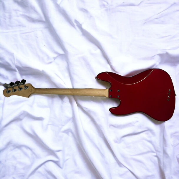 Lakland Skyline 44-60 (Joe Osborn) Custom, Candy Apple Red 4 String Bass At Bass Central