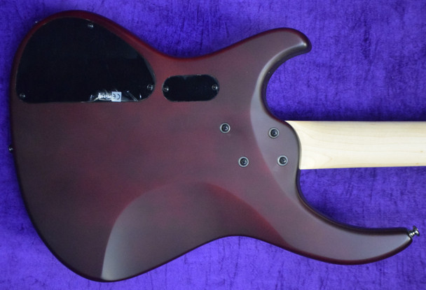 MTD Kingston Saratoga 4 Deluxe (V2), Deep Cherry Burst 4 String Bass At Bass Central