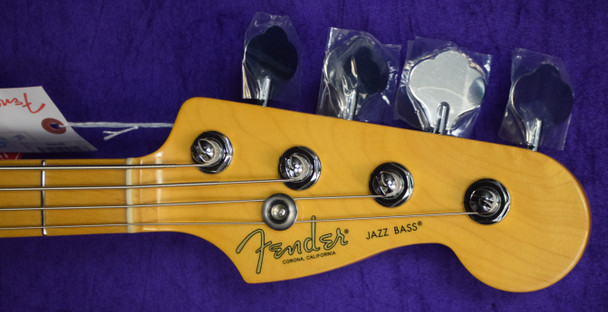 Fender AM Pro II Jazz 4, Dark Night / Maple 4 String Bass At Bass Central