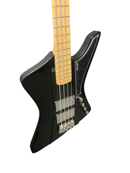 Sandberg "Forty Eight", Black Gloss with Maple Fingerboard 4 String Bass At Bass Central
