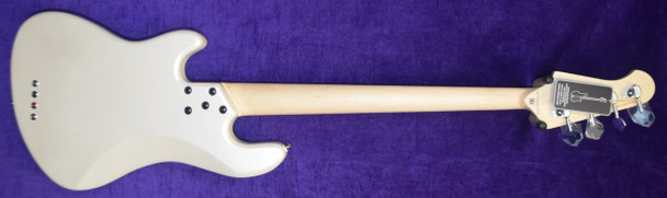 Lakland Skyline Darryl Jones White Pearl 4 String Bass At Bass Central