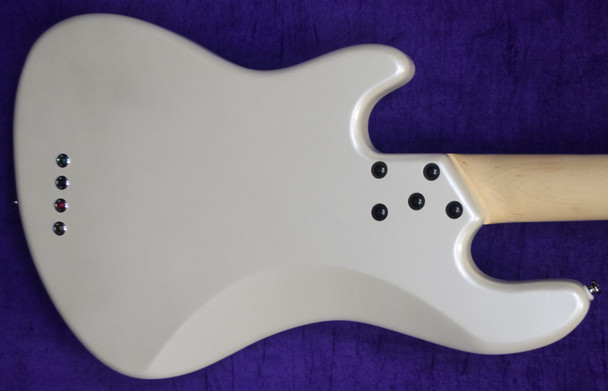 Lakland Skyline Darryl Jones White Pearl 4 String Bass At Bass Central
