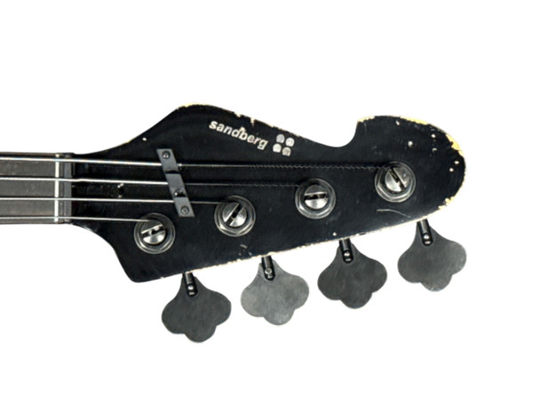 Sandberg "Forty Eight" Victor Brandt Sign., Hardcore-Aged Black/Ebony  4 String Bass At Bass Central