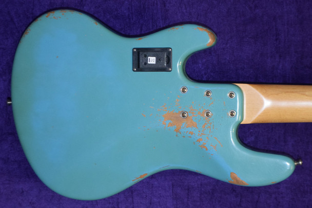 Sandberg California TM-5, Hardcore Aged Roquefort Blue 5 String Bass At Bass Central