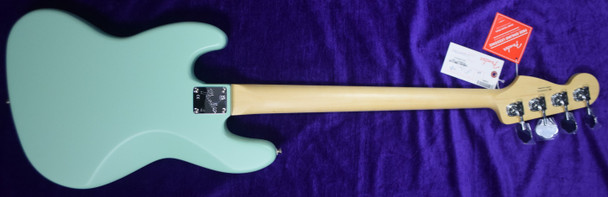 Fender American Performer Jazz, Satin Seafoam Green / Maple 4 String Bass At Bass Central