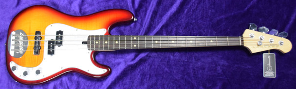 Lakland Skyline 44-64 Custom, Honey Burst  4 String Bass At Bass Central