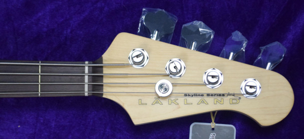 Lakland Skyline 44-64 Custom, Honey Burst  4 String Bass At Bass Central