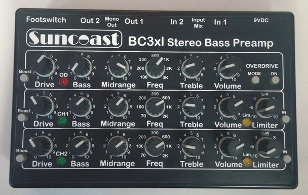 Suncoast BC-3 XL Stereo Bass Preamp At Bass Central