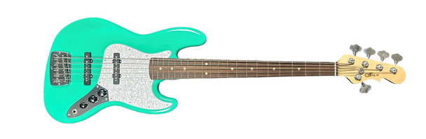 G&L JB Belair Green 5 String Bass At Bass Central