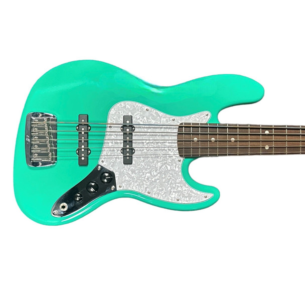 G&L JB Belair Green 5 String Bass At Bass Central