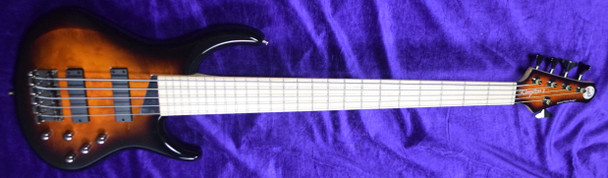 MTD Kingston Z-5 (V2), Tobacco Burst 5 String Bass At Bass Central