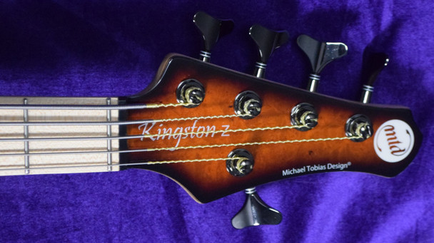 MTD Kingston Z-5 (V2), Tobacco Burst 5 String Bass At Bass Central