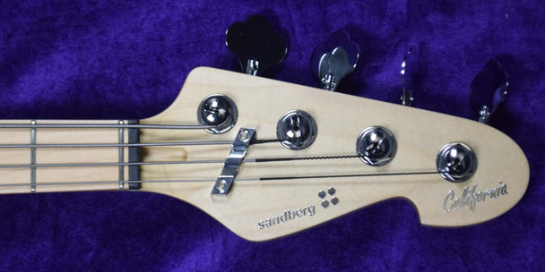 Sandberg California TM-4 SuperLight, Matte Black 4 String Bass At Bass Central