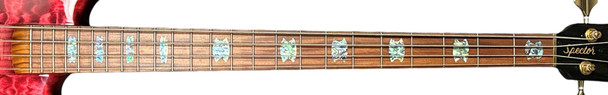 Spector USA NS-2, Black Cherry Gloss 4 String Bass At Bass Central